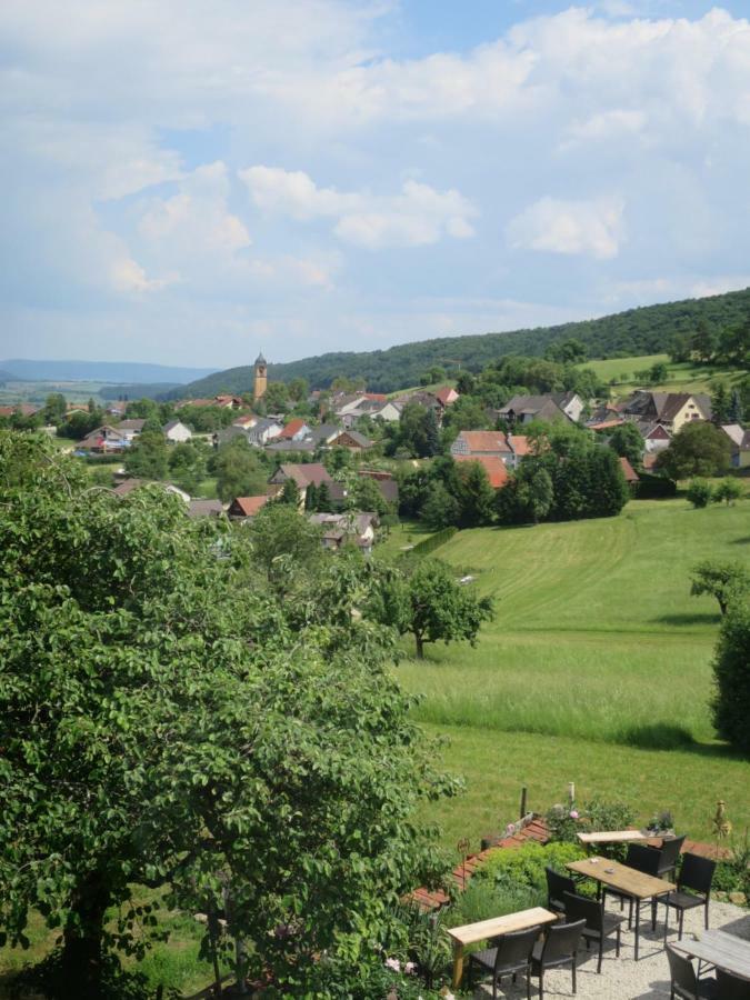 Alpaka-Ferien Lägenhet Wiechs am Randen Exteriör bild